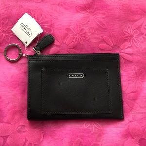 Black Coach small wallet